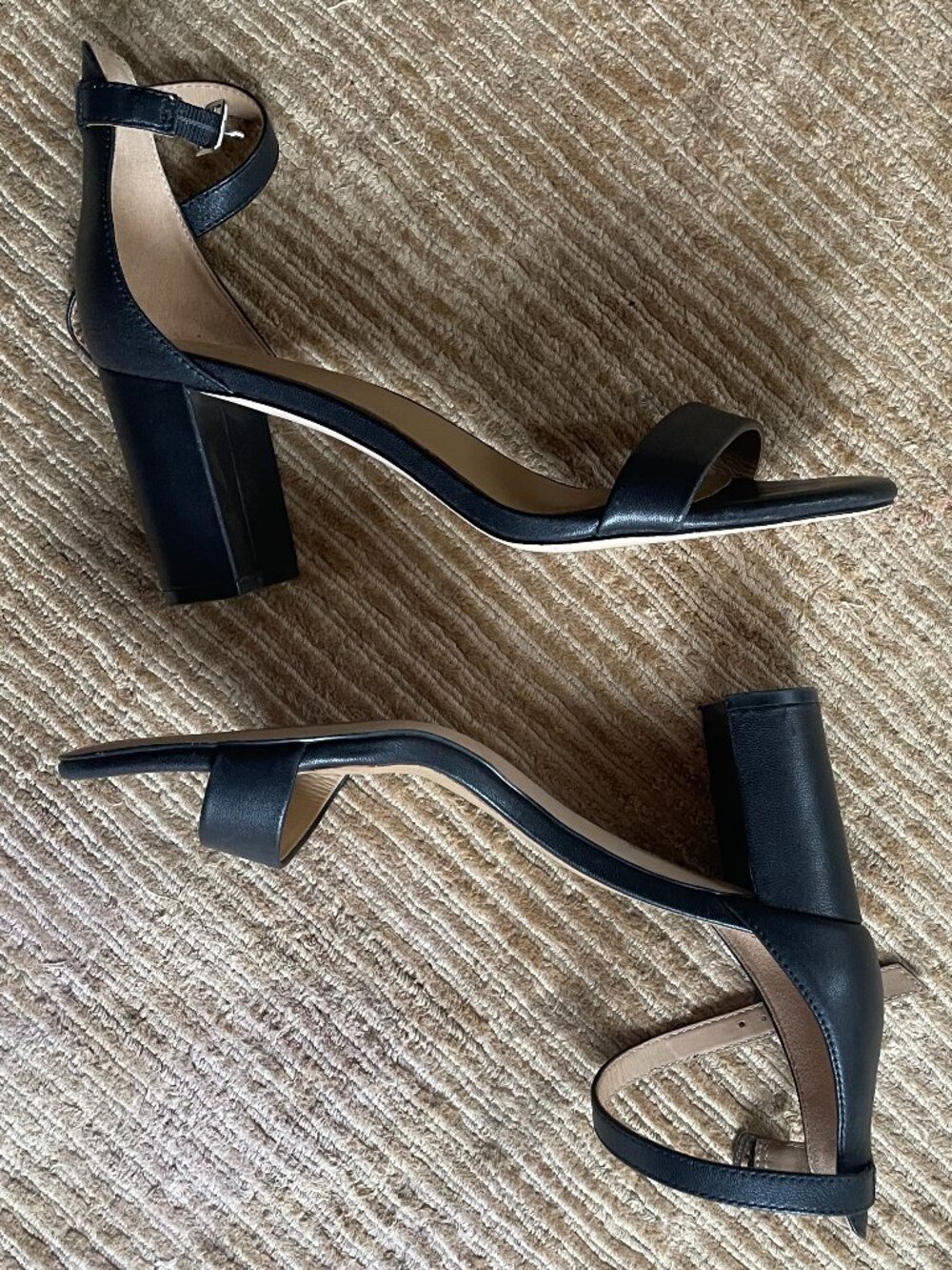 Quince Italian Leather 65mm Block Heel
